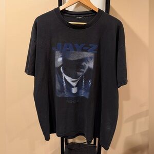 Vintage Jay Z 2002 Tour Faded Rap Tee